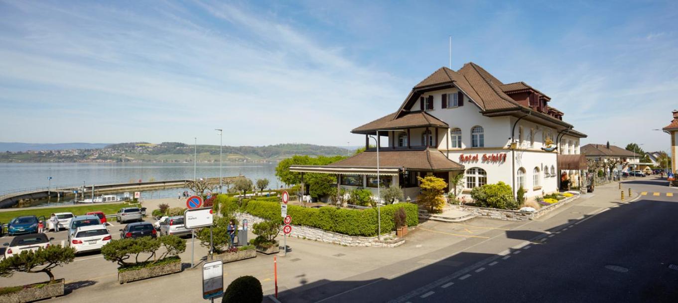 Hotel Schiff am See Murten Exterior foto