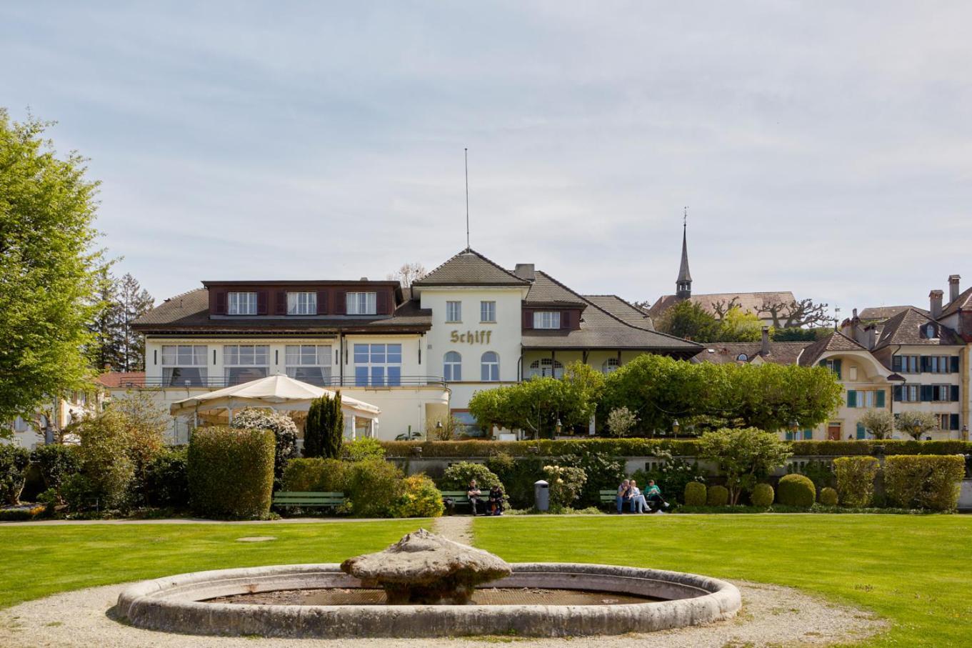 Hotel Schiff am See Murten Exterior foto