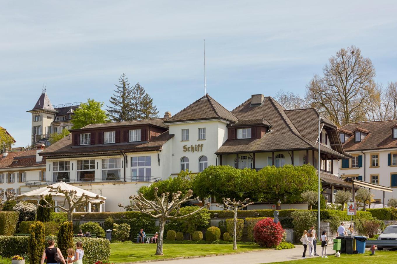 Hotel Schiff am See Murten Exterior foto